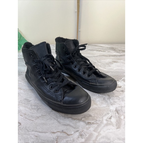 Converse All Star Chuck Taylor Triple Black High Top Men Size 7 main image 10